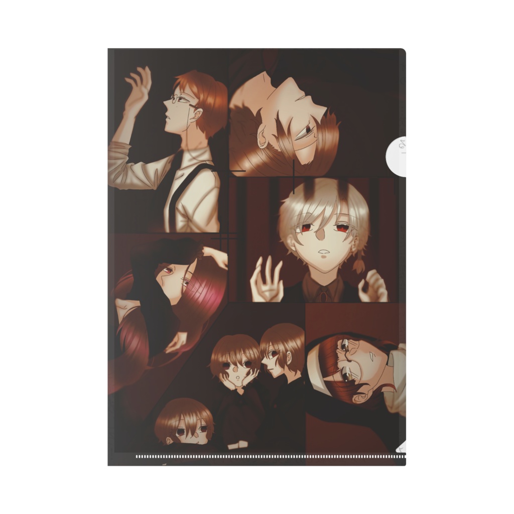 母ナキ鳥籠 クリアファイル 蛇狐の気まぐれショップ Booth