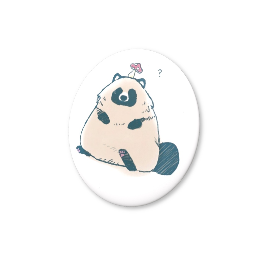 たぬきときのこ(大)