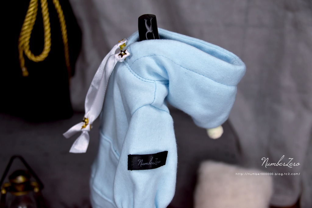 【25cmサイズ】カラーパーカーワンピース