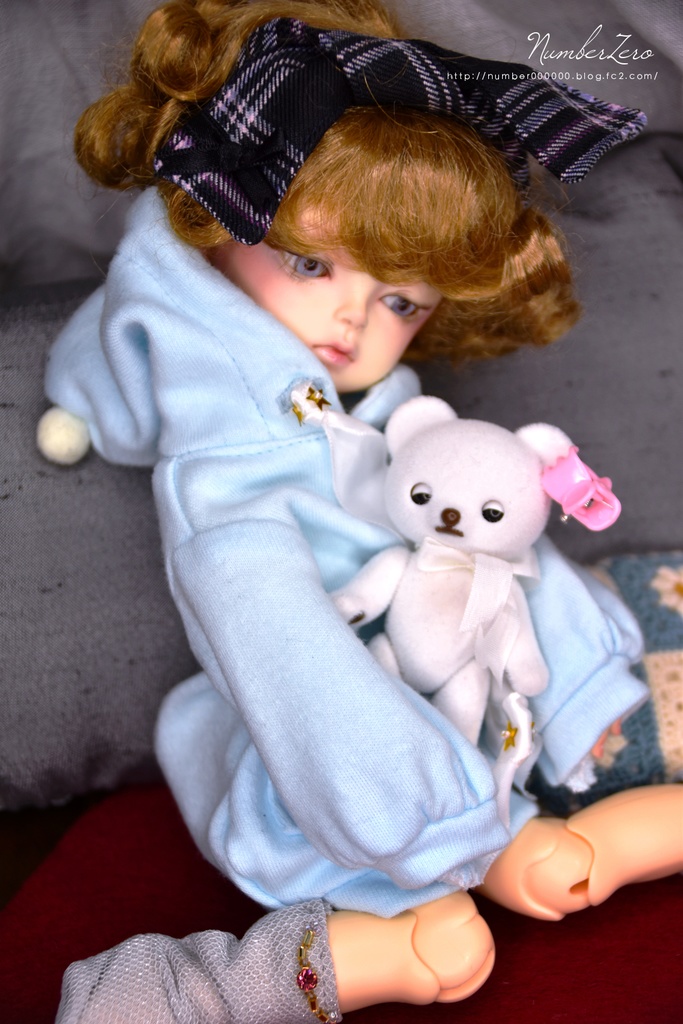 【25cmサイズ】カラーパーカーワンピース