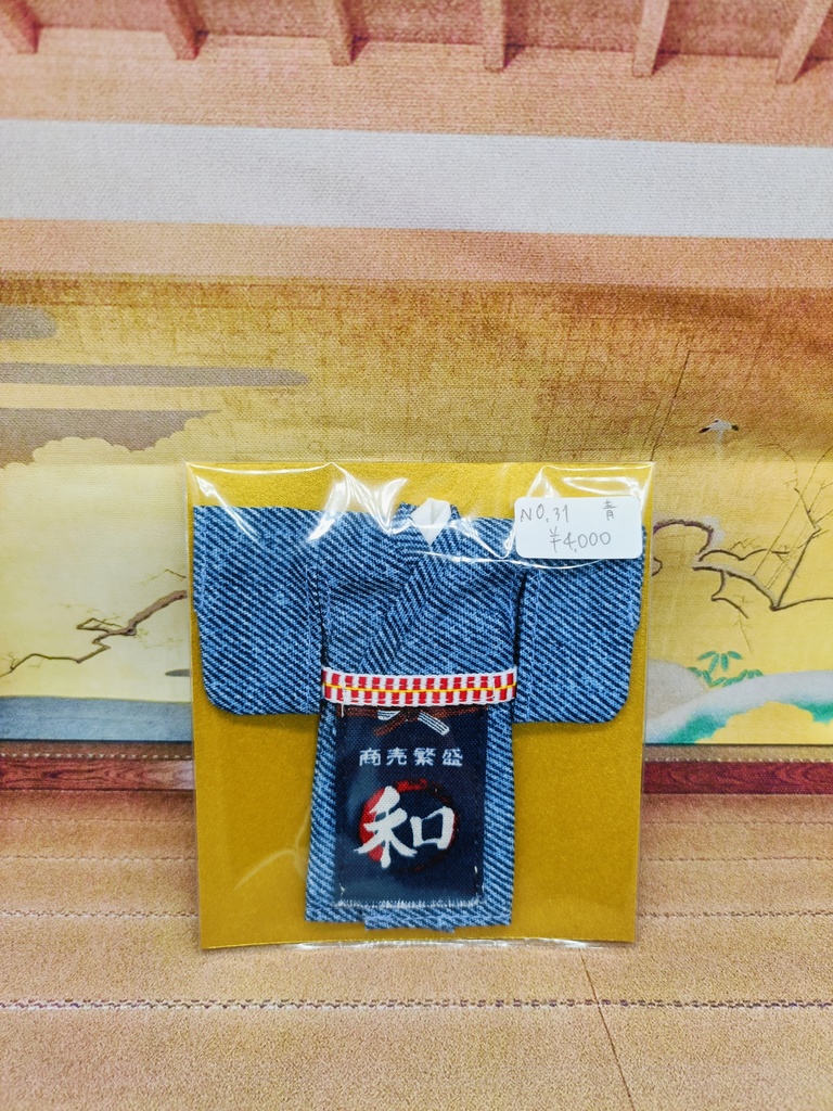 オビツ11/ねんどろいどどーるボディ 居酒屋風着物前掛けセット