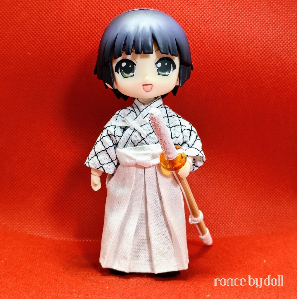 【・:*+即納品・:*+】 ねんどろいどどーるボディ 剣道着✖️竹刀セット