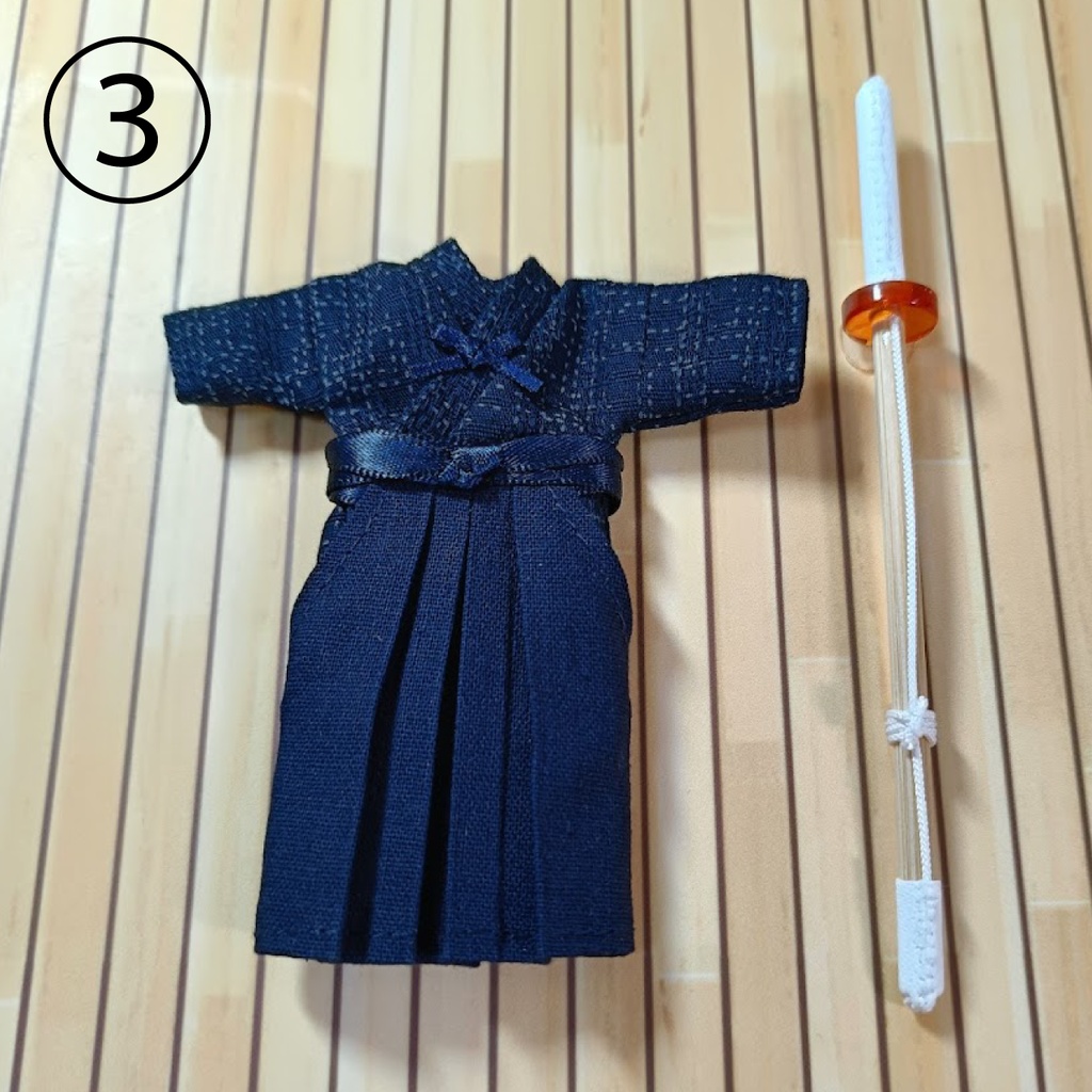 【・:*+即納品・:*+】 オビツ11ボディ 剣道着✖️竹刀セット