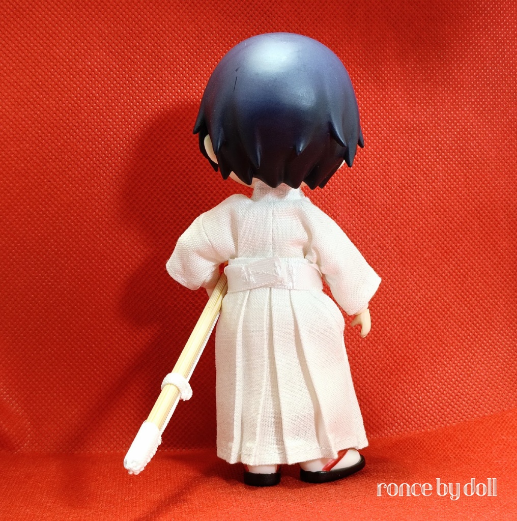 【受注】ねんどろいどどーるボディ 剣道着(白×白)竹刀セット