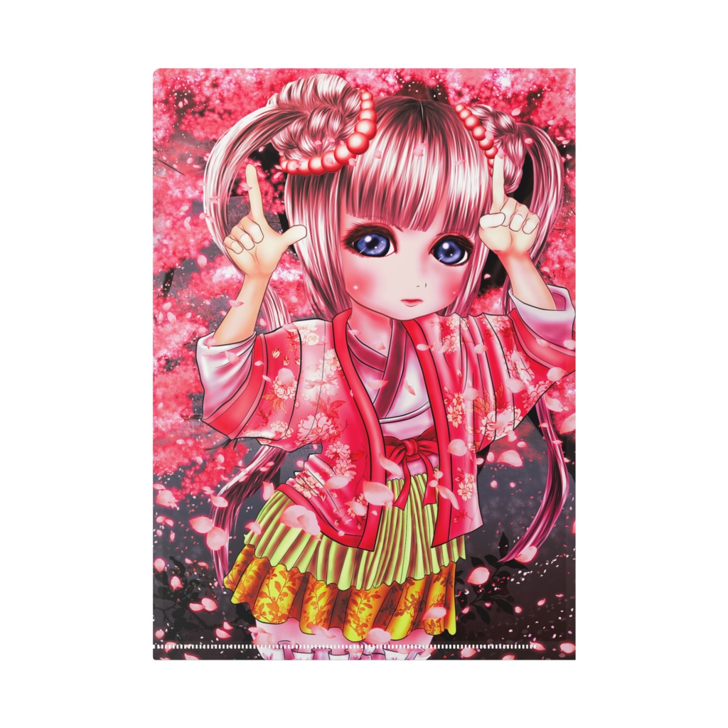 さくらのクリアファイル