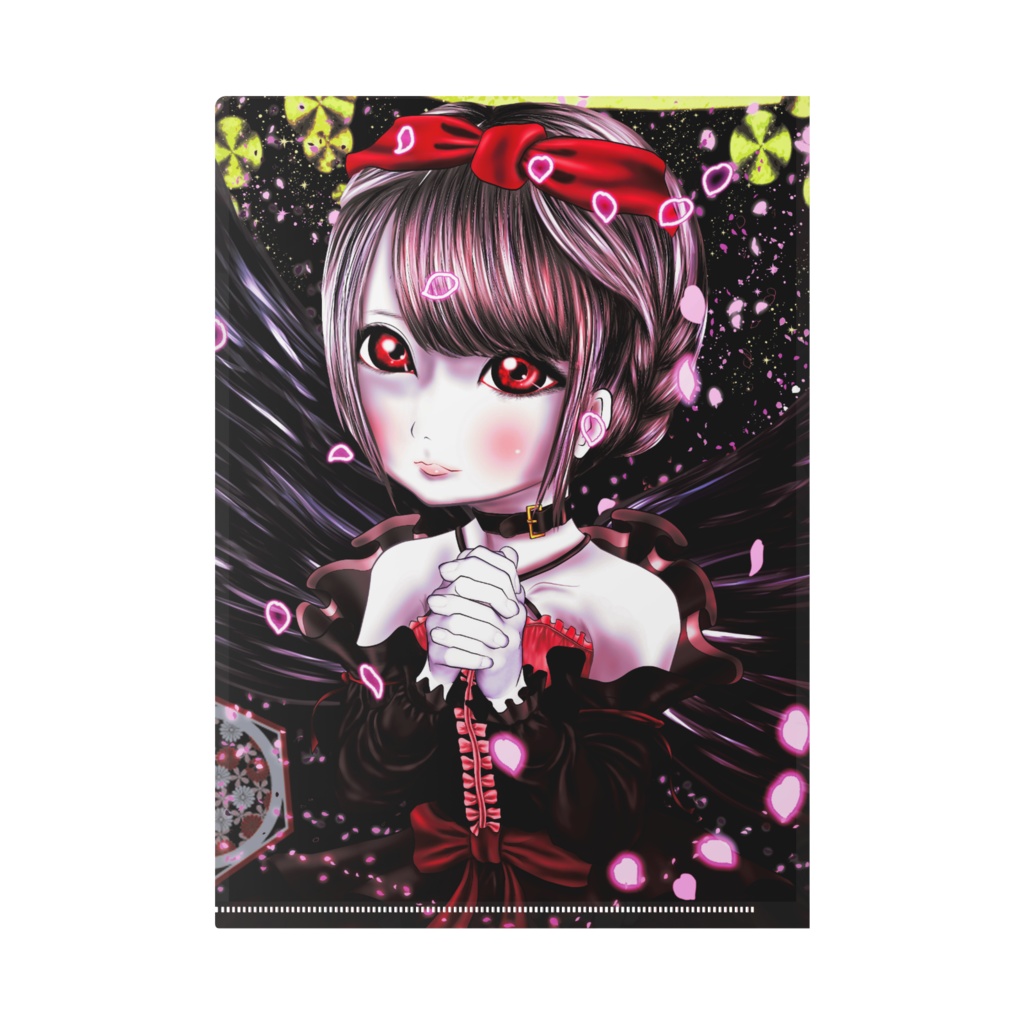 八咫烏(ヤタガラス)のクリアファイル