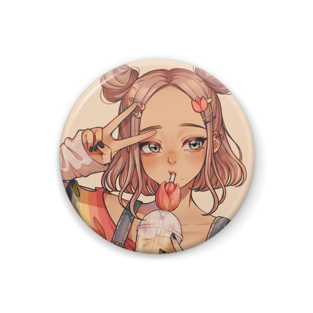 Chu-lip 【缶バッジ】