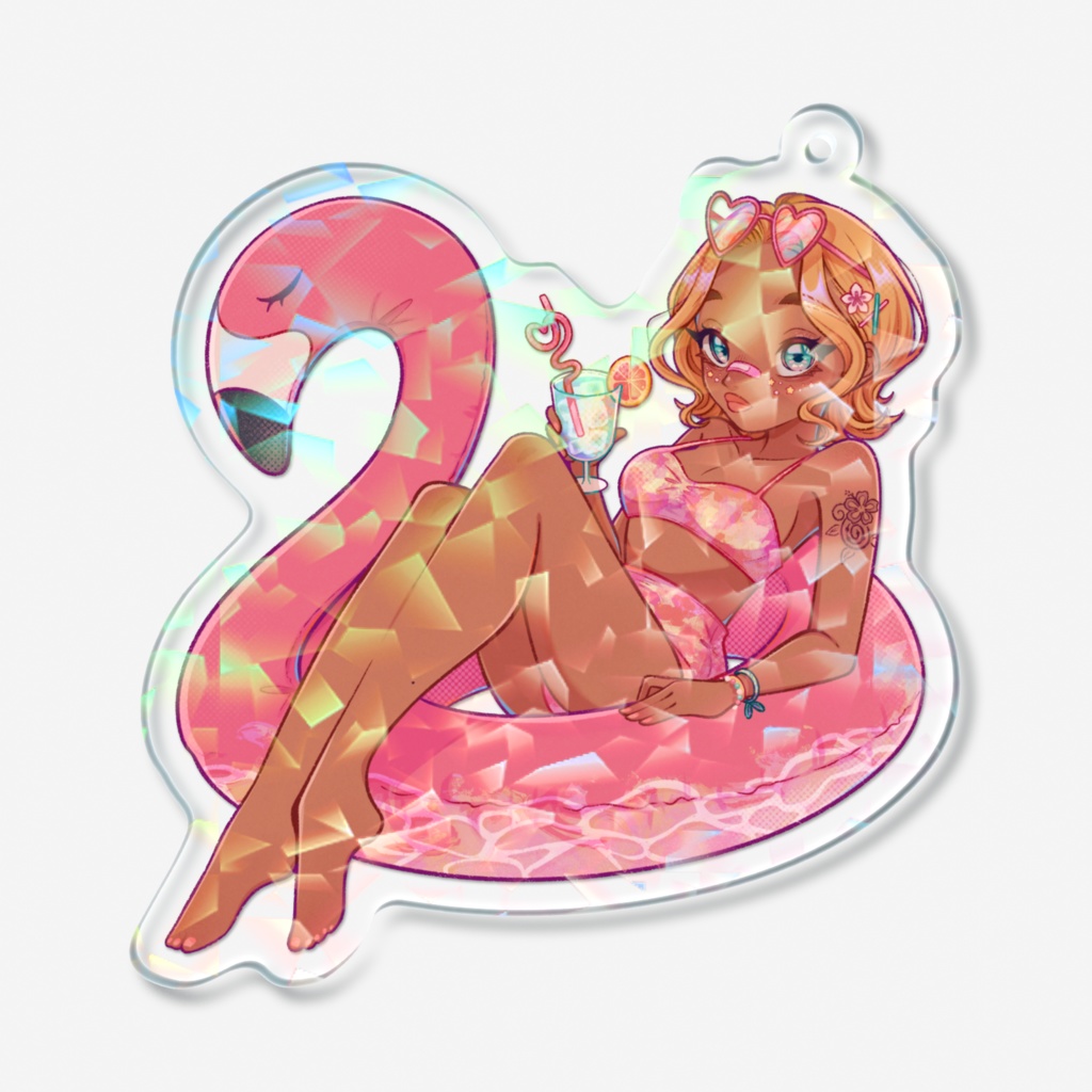SUMMER GIRL【ホログラムアクキー】