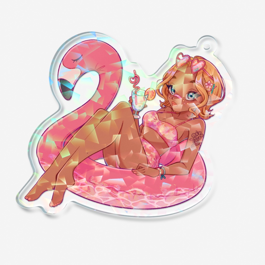 SUMMER GIRL【ホログラムアクキー】