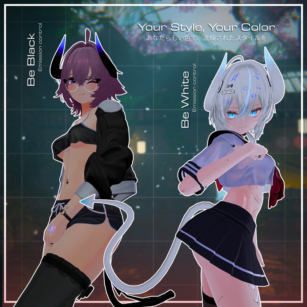 【小物 Asset 】悪魔のセット |【Demon Set】