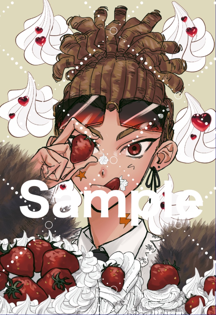 選べる!トレカ風イラストカード