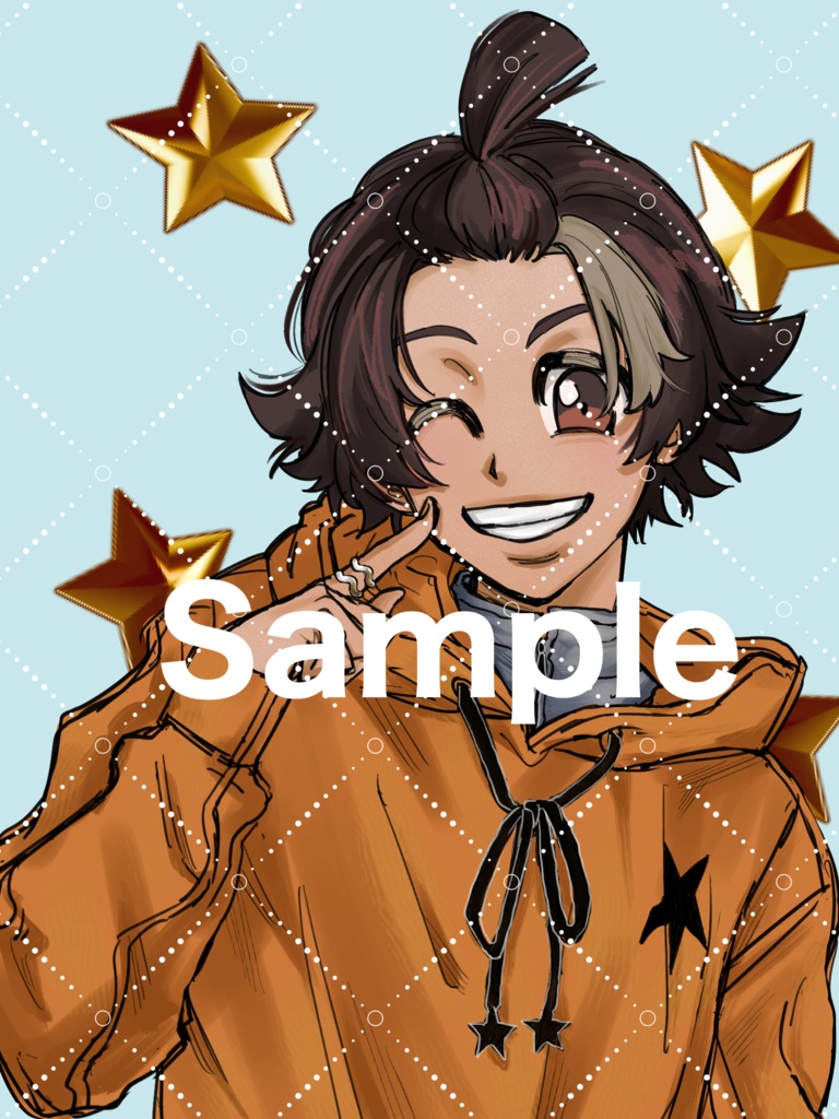 選べる!トレカ風イラストカード