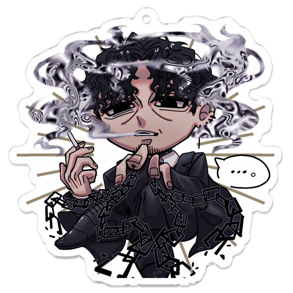 檳榔子さんアクリルキーホルダー