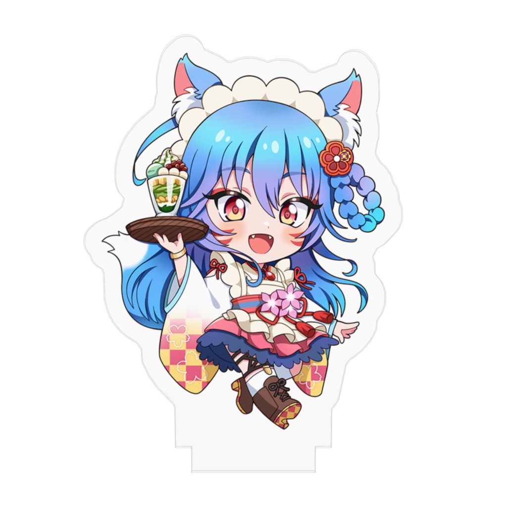 和風カフェ店員 アクリルスタンド