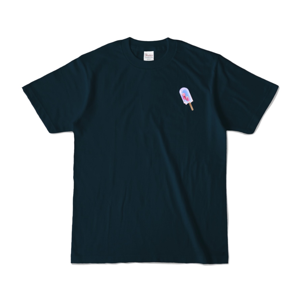 アイスキャンディーデザインTシャツ