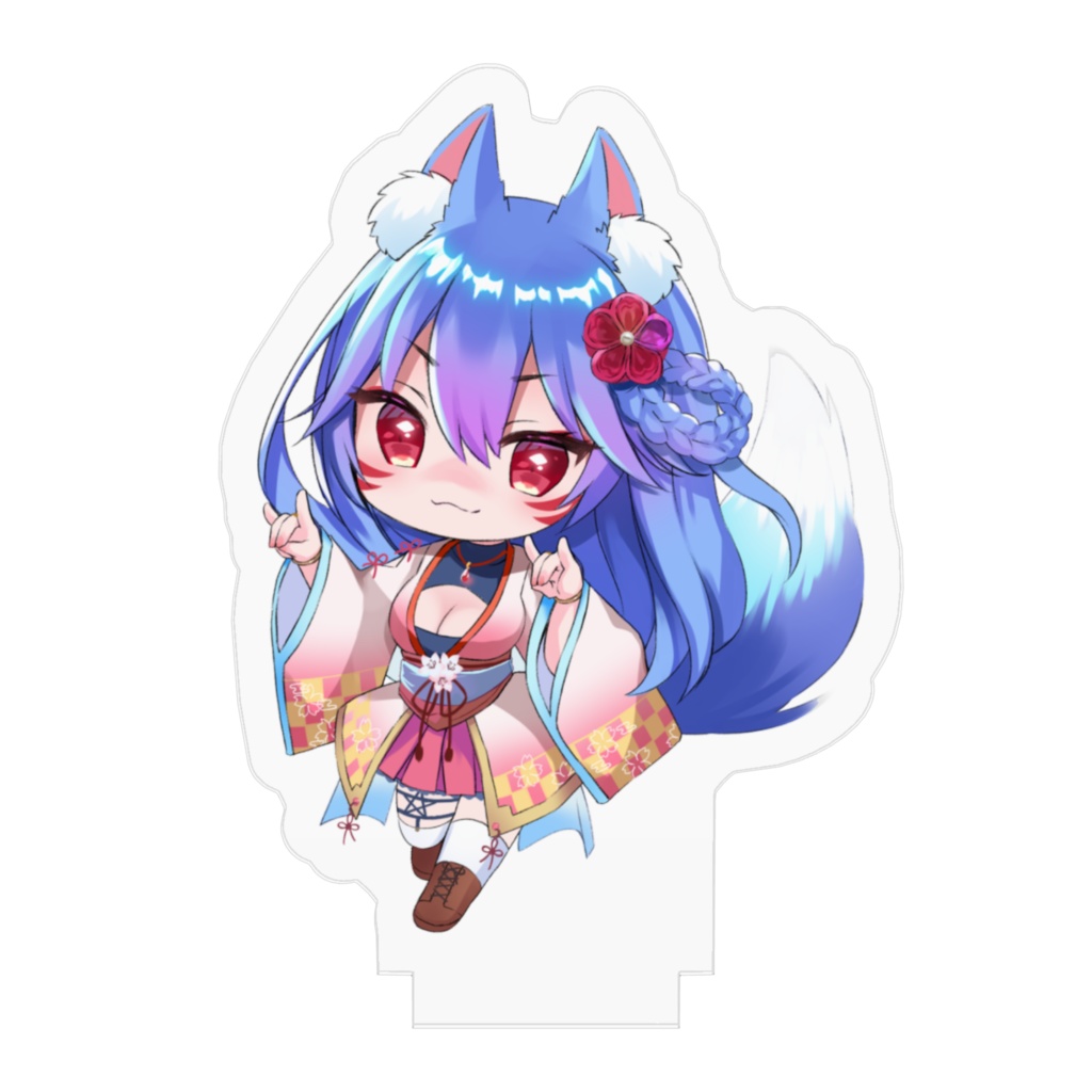 月守 叶狐 SDキャラ アクリルスタンド