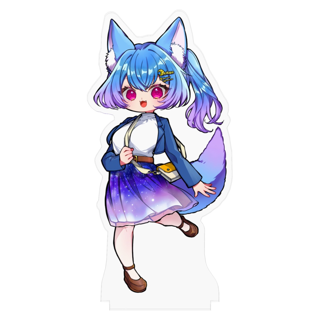 月守叶狐 5周年記念お出かけアクリルスタンド