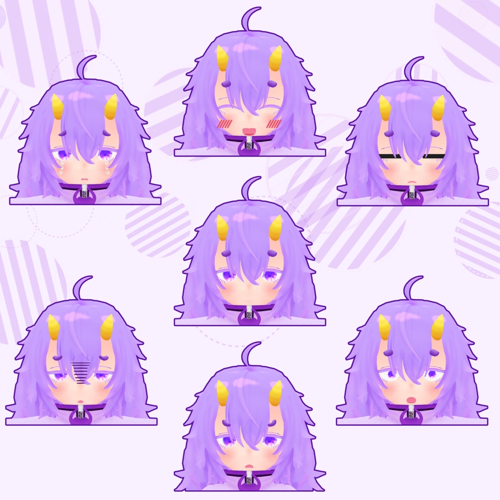 【オリジナル3Dモデル】ゴちゃん