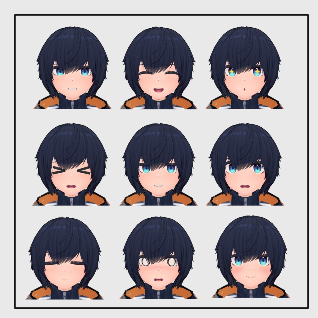 【オリジナル3Dモデル】タビ-tabi-