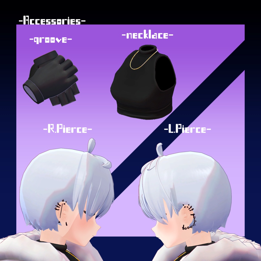 【オリジナル3Dモデル】メモリ-MEMORI-