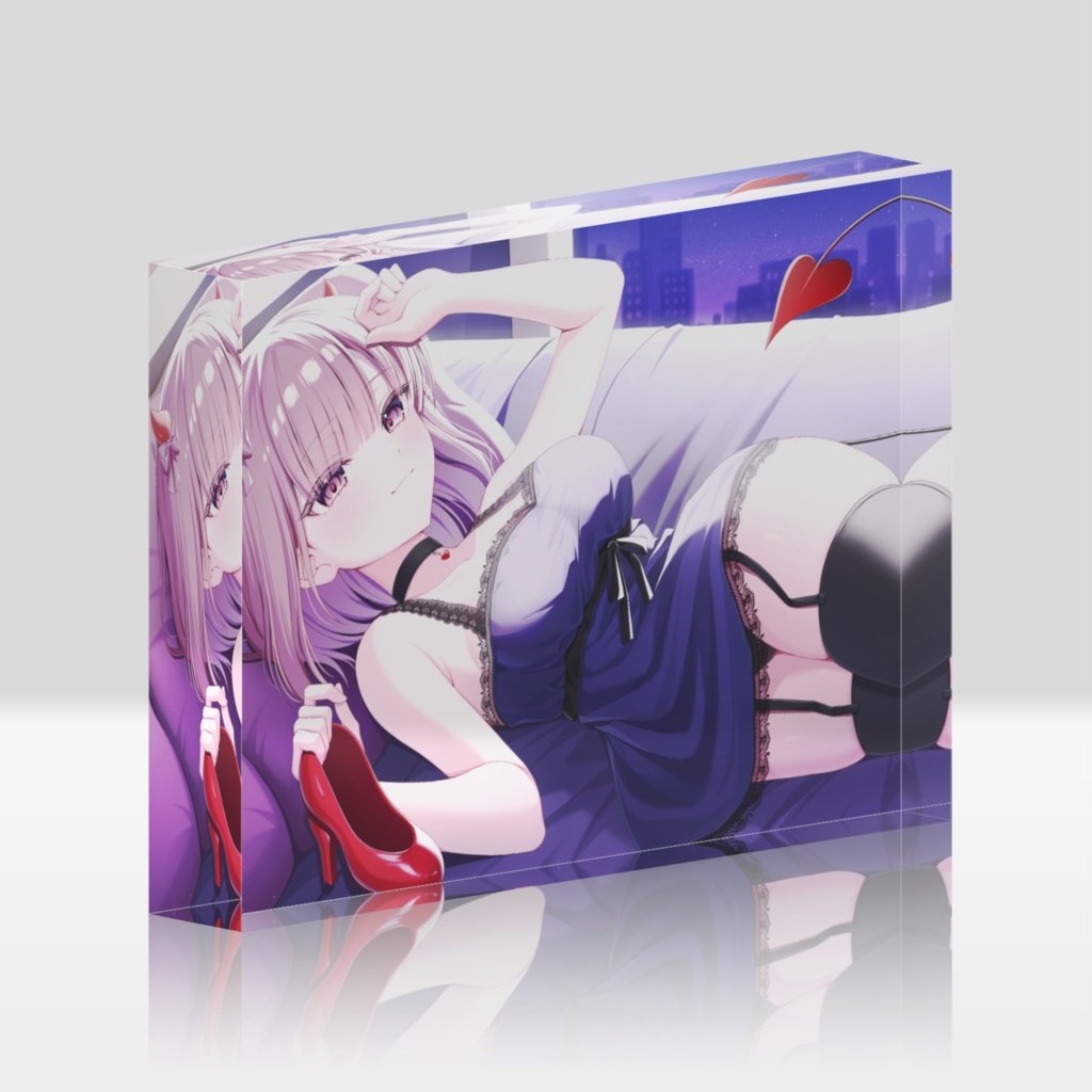 初MV記念 柊ももアクリルブロック 