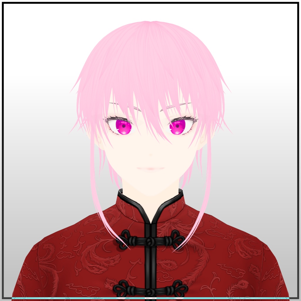 作った髪型＃４【VRoid用ヘアプリセット】