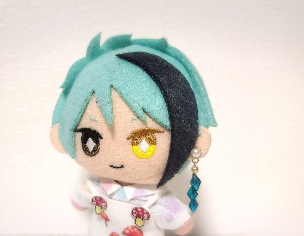 リーチ兄弟 ピアス(パール) ぬいぐるみ用 03