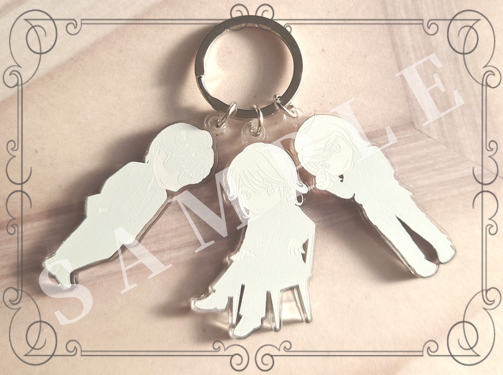 【予約受付】ちびアクリルキーホルダー・Whatever(3種セット)