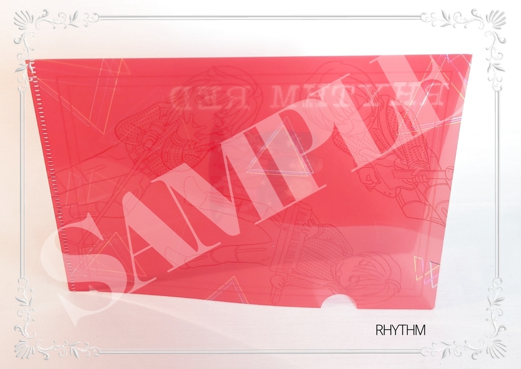 3人組ミニクリアファイル