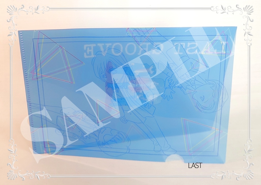 3人組ミニクリアファイル