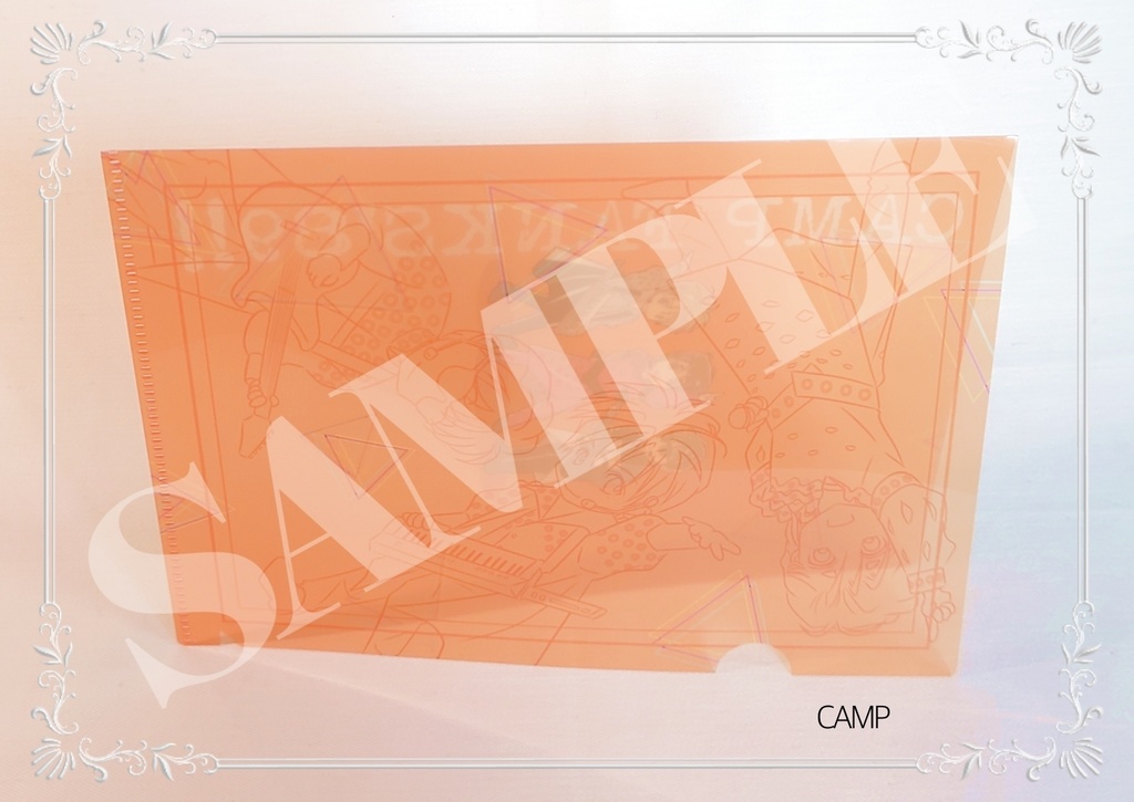 3人組ミニクリアファイル