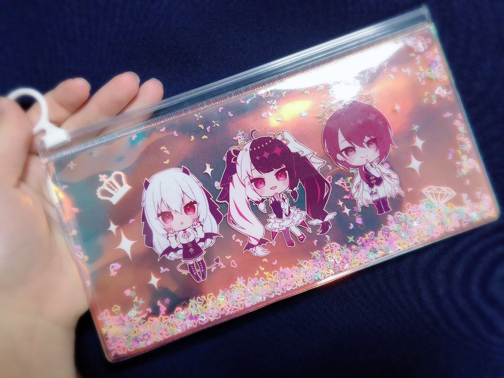 非公式 Smc組 クリアポーチ Apricot Jam Shop Booth