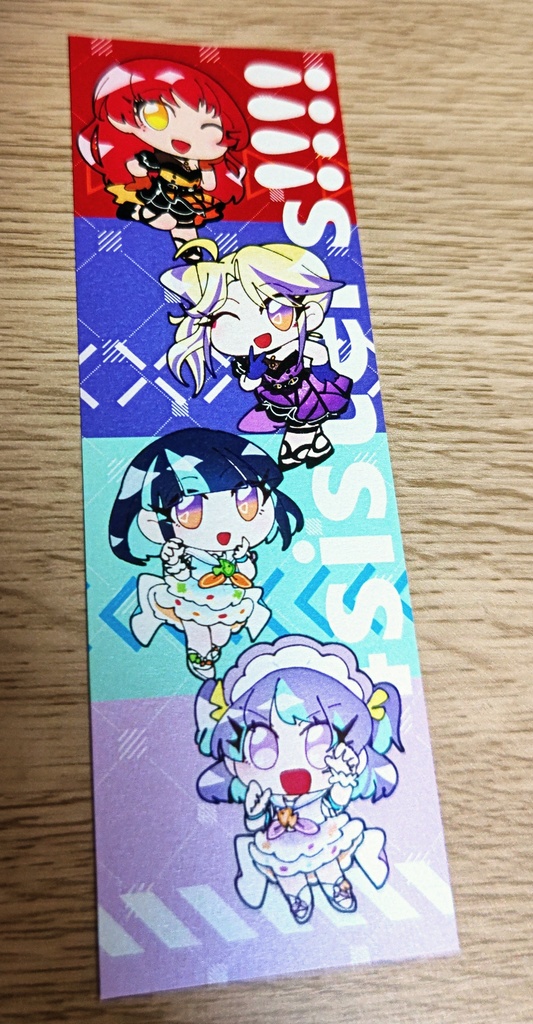 4姉妹ミニアクリルジオラマ