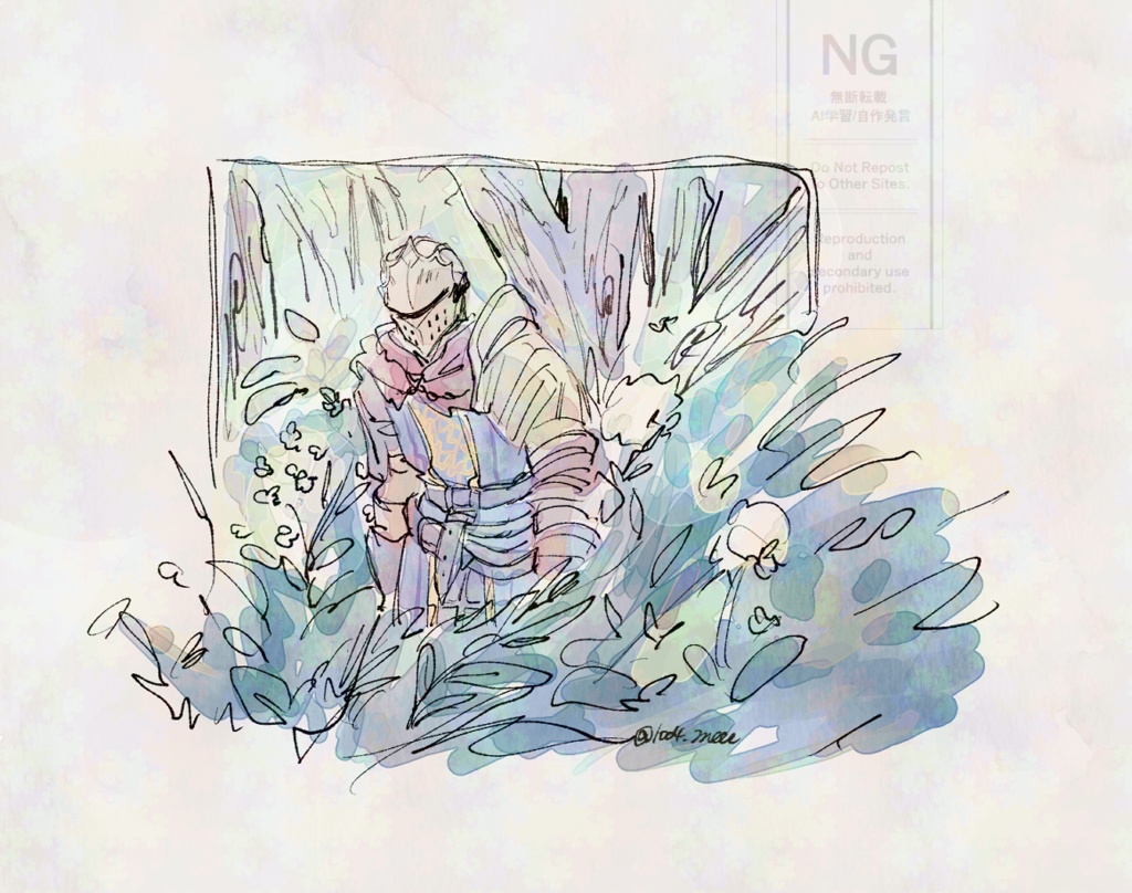 不死人&ソラールさん ポストカードセット