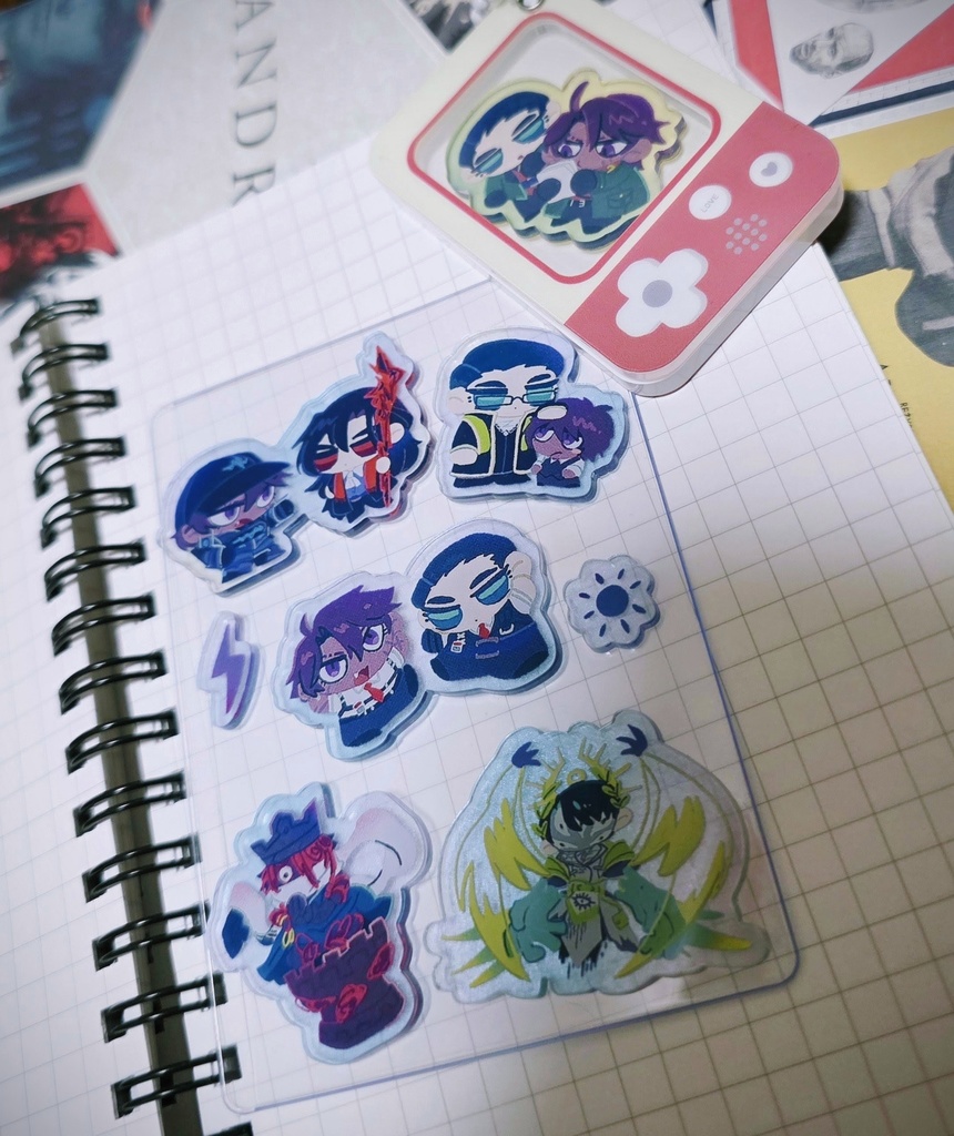 ヒスムルアクリルシールセット