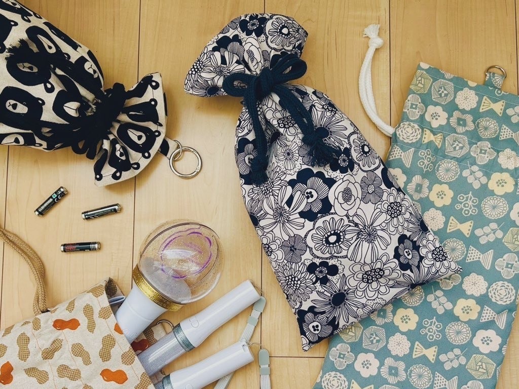 ペンライト巾着