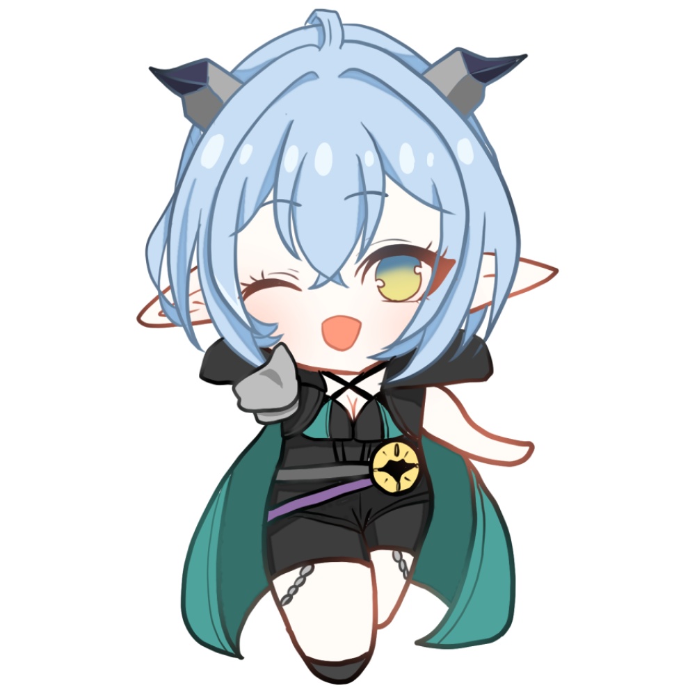 リュシアアクリルキーホルダー