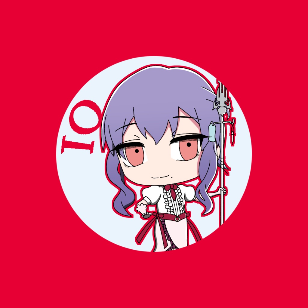 アクシスベストプレア 缶バッジ（イオ）