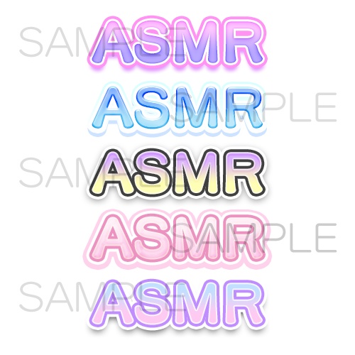 【Photoshop】レイヤースタイル販売Vol.2【Vtuber、Youtuber動画投稿者向け】