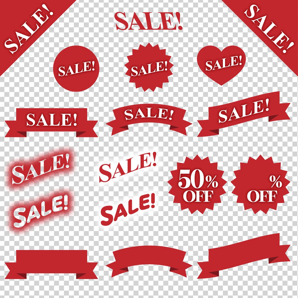 【無料】セールアイコン素材