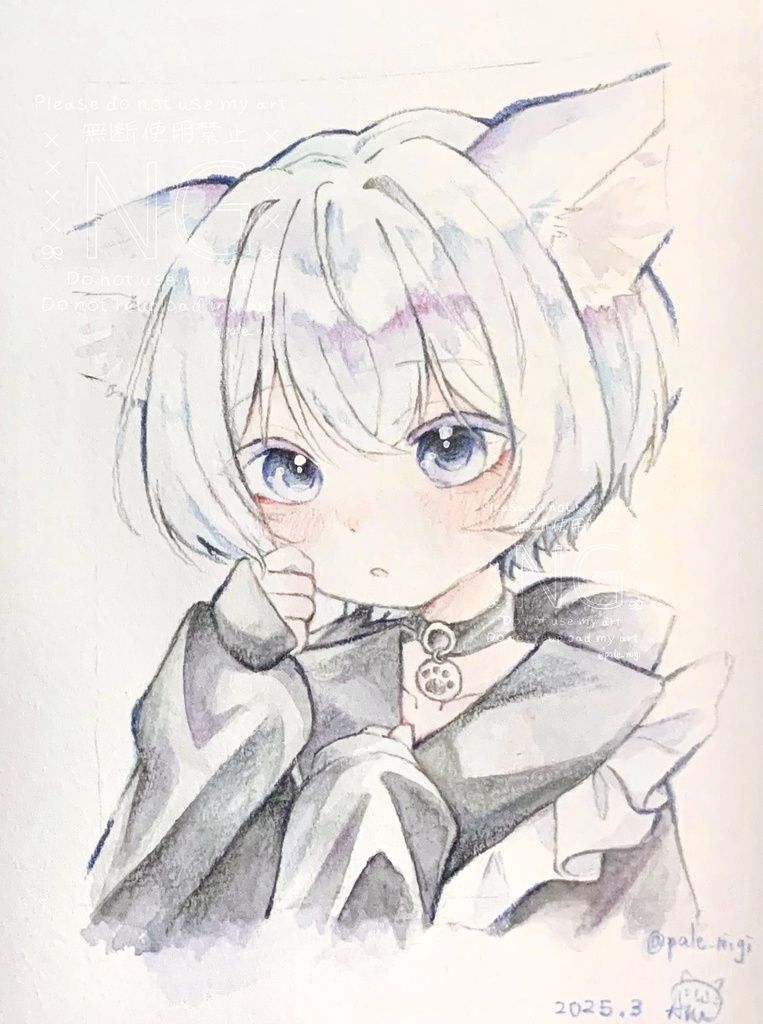 水彩原画 B6サイズ