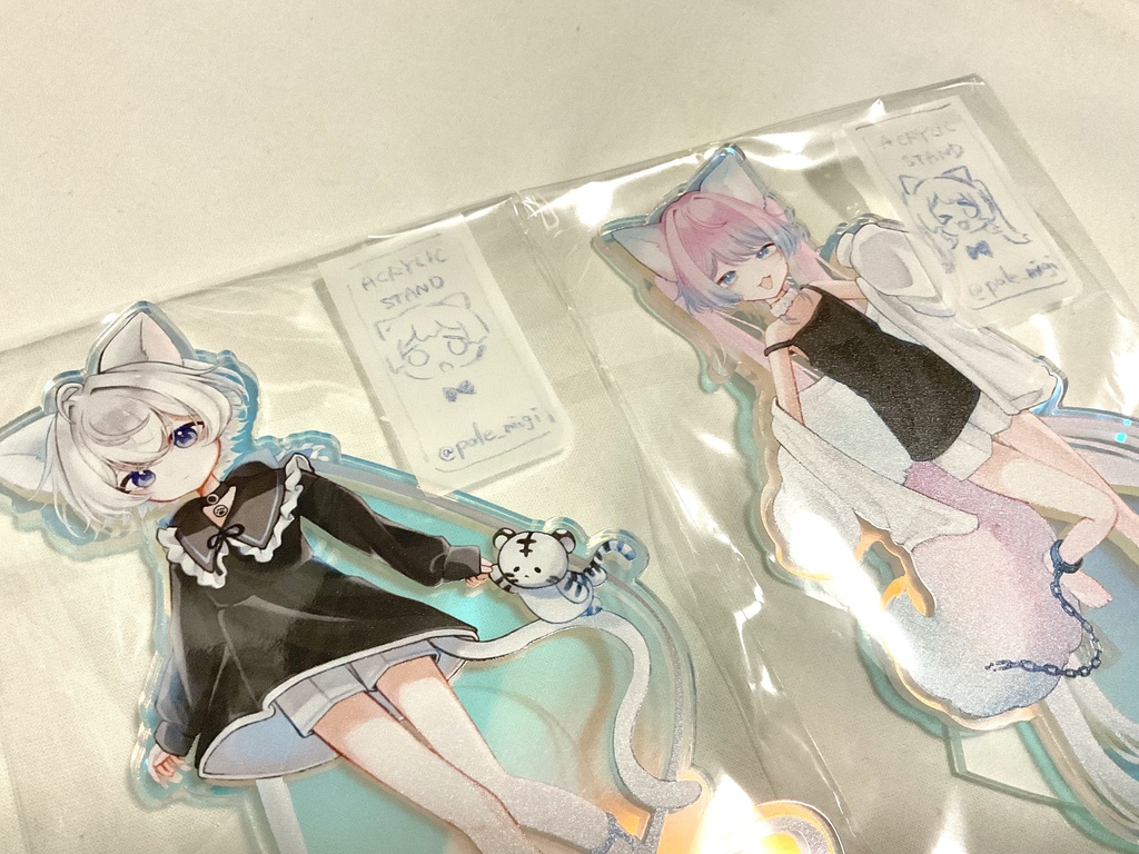 優雨ナト オーロラアクリルスタンド 140×70mm