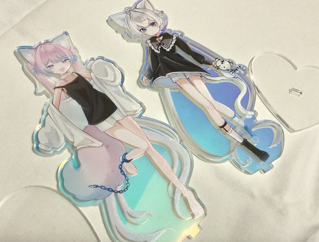 優雨ナト オーロラアクリルスタンド 140×70mm