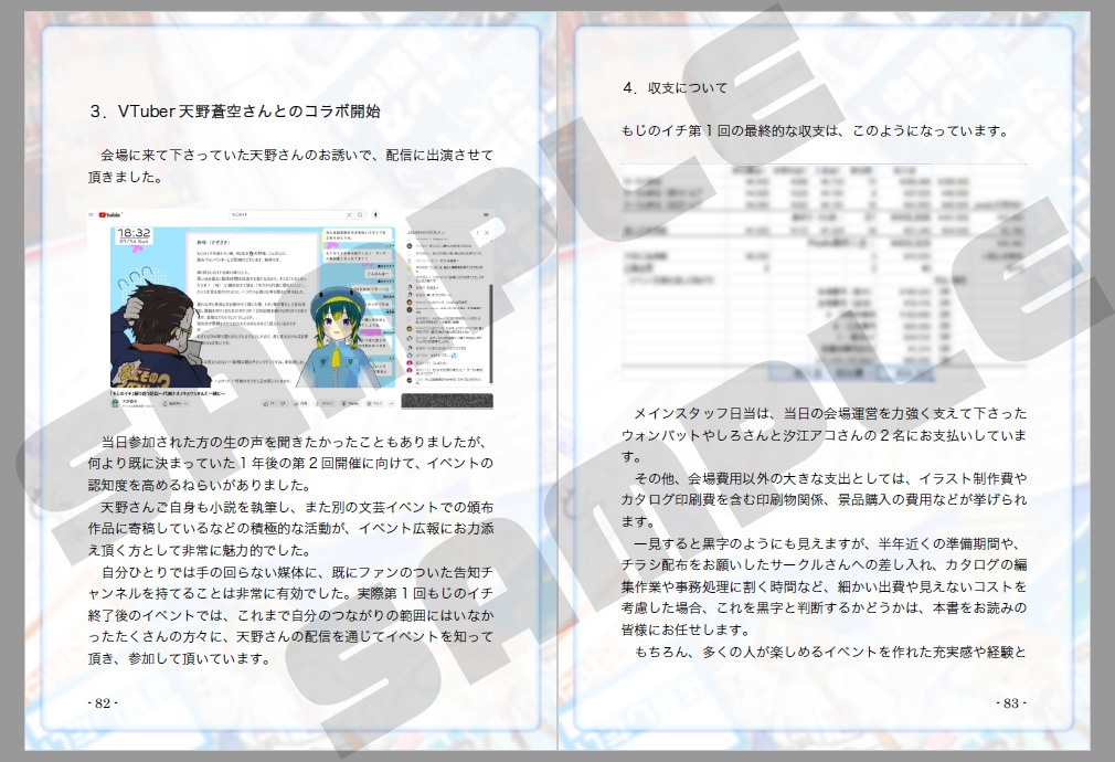 もじのイチのつくりかた~小さな創作同人誌即売会立ち上げレポート~