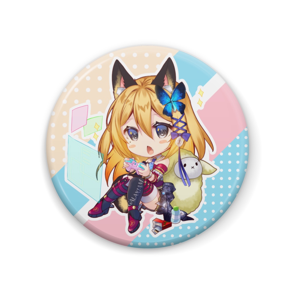 彩色いぶき・ランダム缶バッジ8種+α