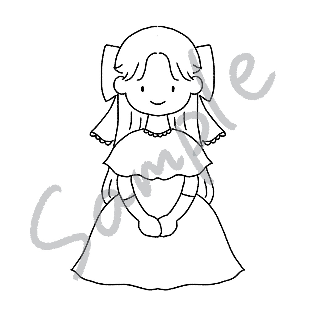 プリンセスぬりえセット