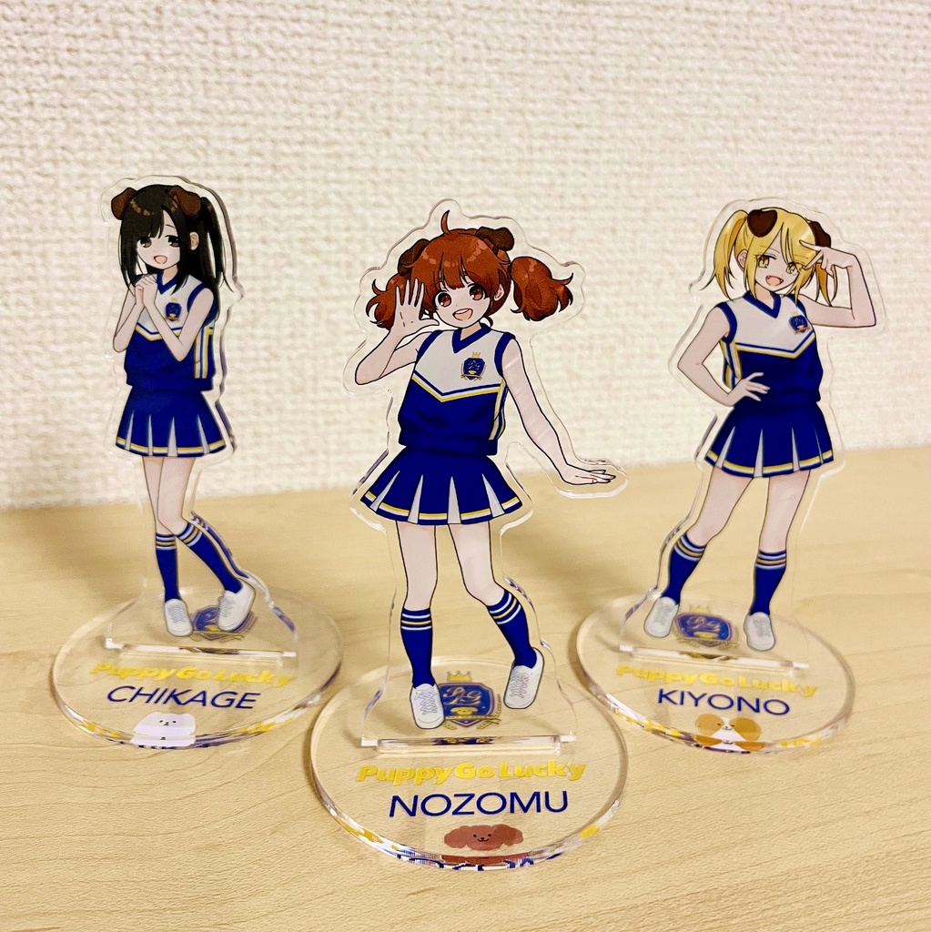 Puppy Go Lucky アクリルスタンド