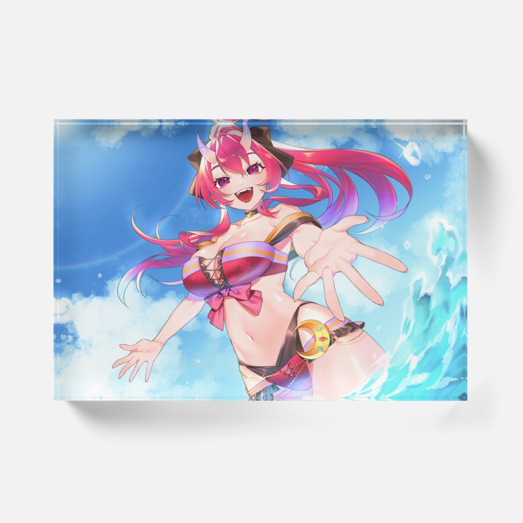 【生誕グッズ第一弾】きみと過ごす夏アクリルブロック