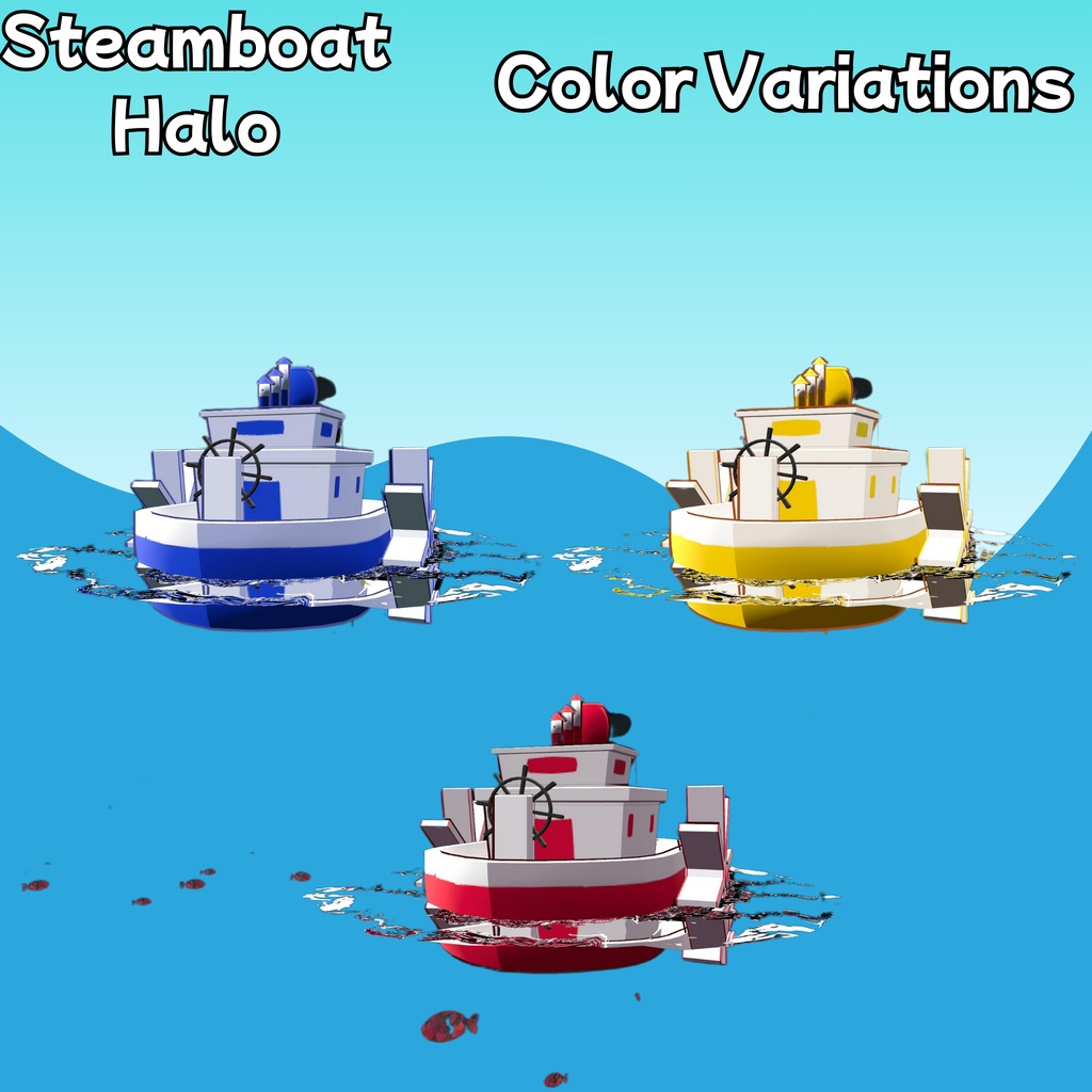 Steamboat Halo 【キプフェル運転アニメーション付き!】