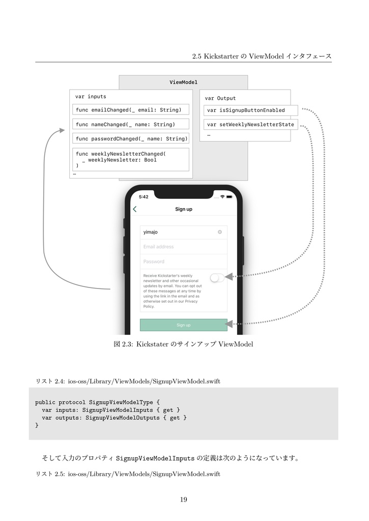 RxSwift研究読本3 ViewModel設計パターン入門